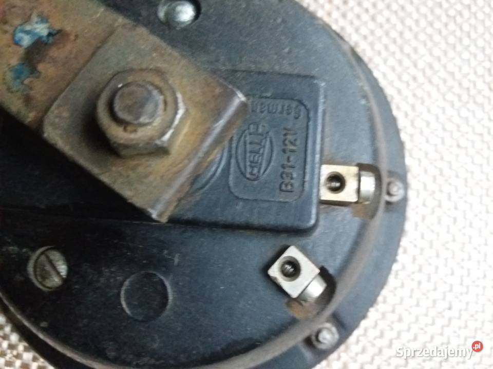 Klakson sygnał hella 12v Lisew
