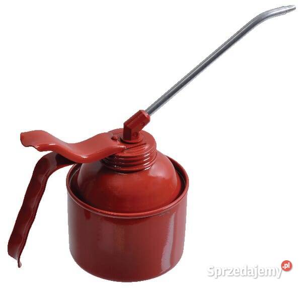 Oliwiarka metalowa czerwona Pressol 500 ml Kamionna