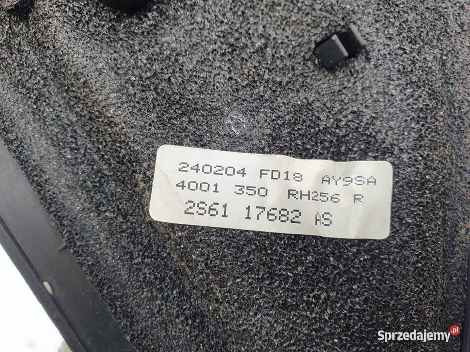 LUSTERKO PRAWE FORD FIESTA MK5 Pozostałe Lipno