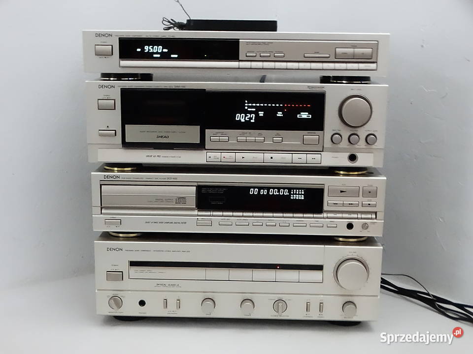Wieża Stereo DENON Gold Zestaw Vintage PMA520
