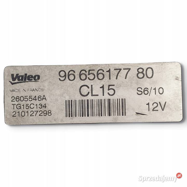 ALTERNATOR Peugeot 307 16 HDI 9665617780 valeo Chełm sprzedam