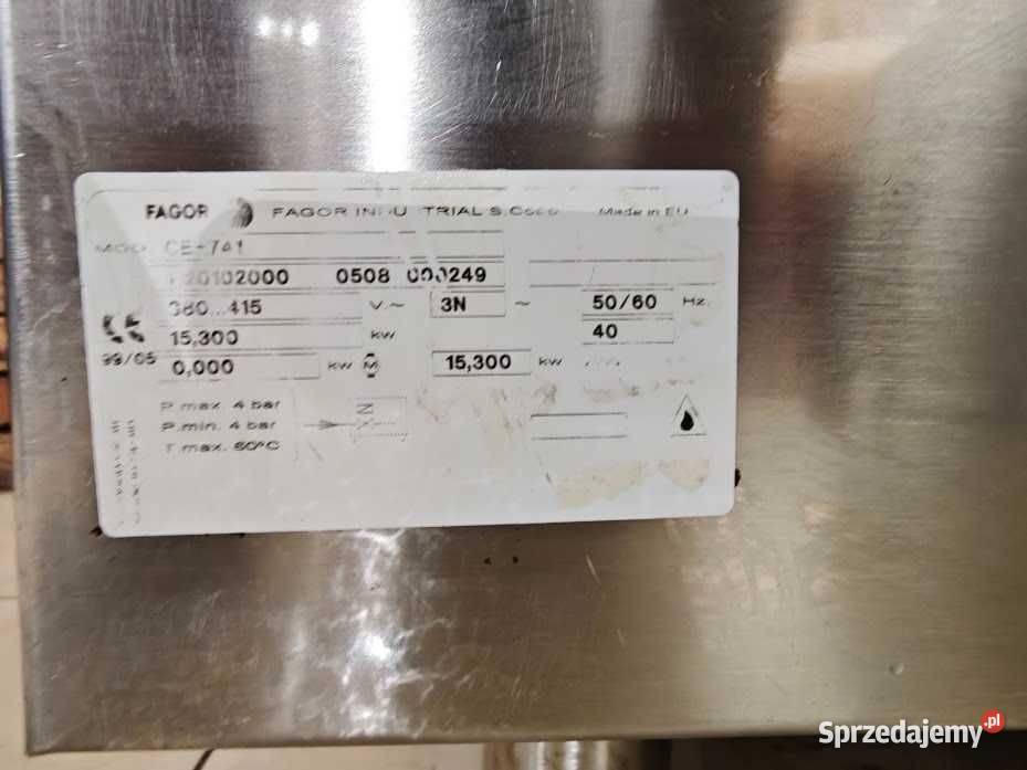 Profesjonalna kuchnia elektryczna gastronomiczna Góra