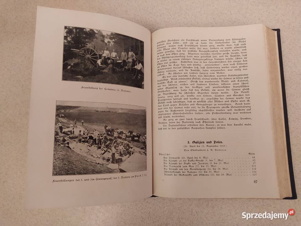 Książka Pułk artylerii polowej Scharnhorst Gdańsk