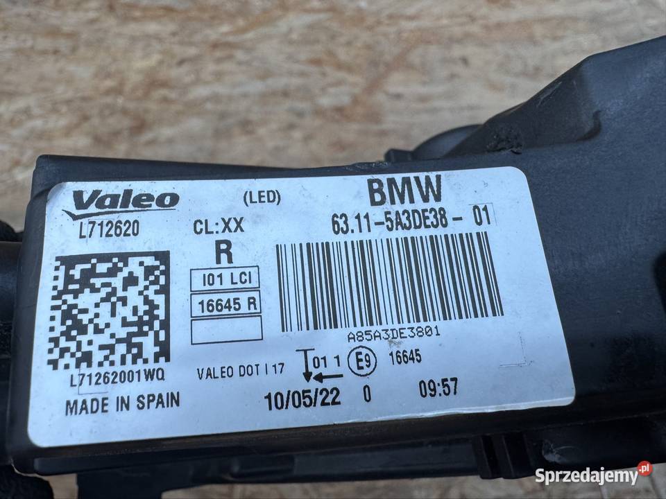 Led drl kierunkowskaz przód prawy rh bmw i3 lift Kierunkowskazy wielkopolskie Międzychód sprzedam
