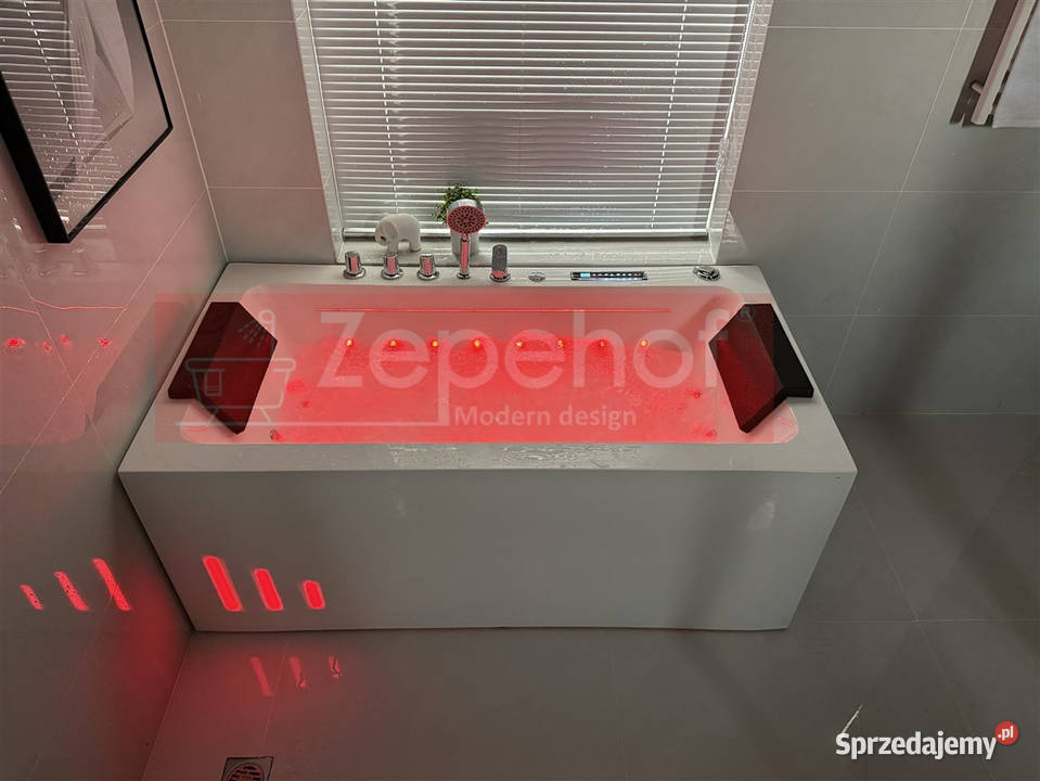 Wanna z hydromasażem LS4420 150cmx75cmx58 chromo podlaskie Grabówka sprzedam