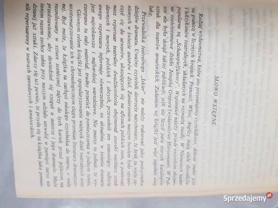 Iskier przewodnik teatralny Stanisław