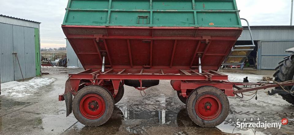 Przyczepa wywrotka d46 nie hl HW 8011 6011 d47 Przyczepy rolnicze Kutno