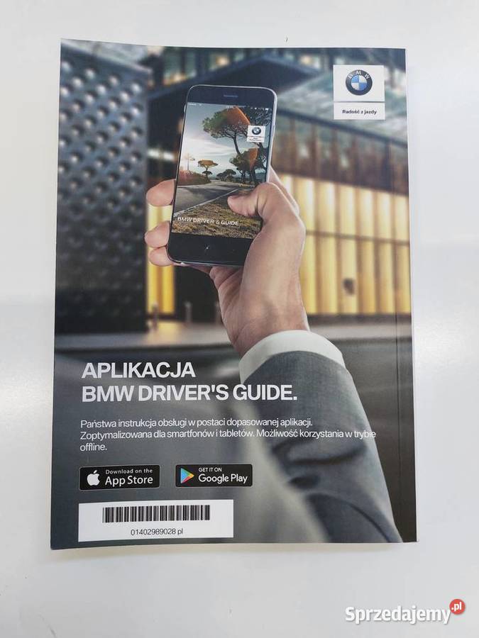 Instrukcja obsługi BMW Serii 3 Limuzyna etui Warszawa