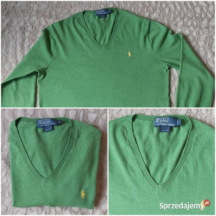 Ralph Lauren sweter L prima cotton 100 Lublin