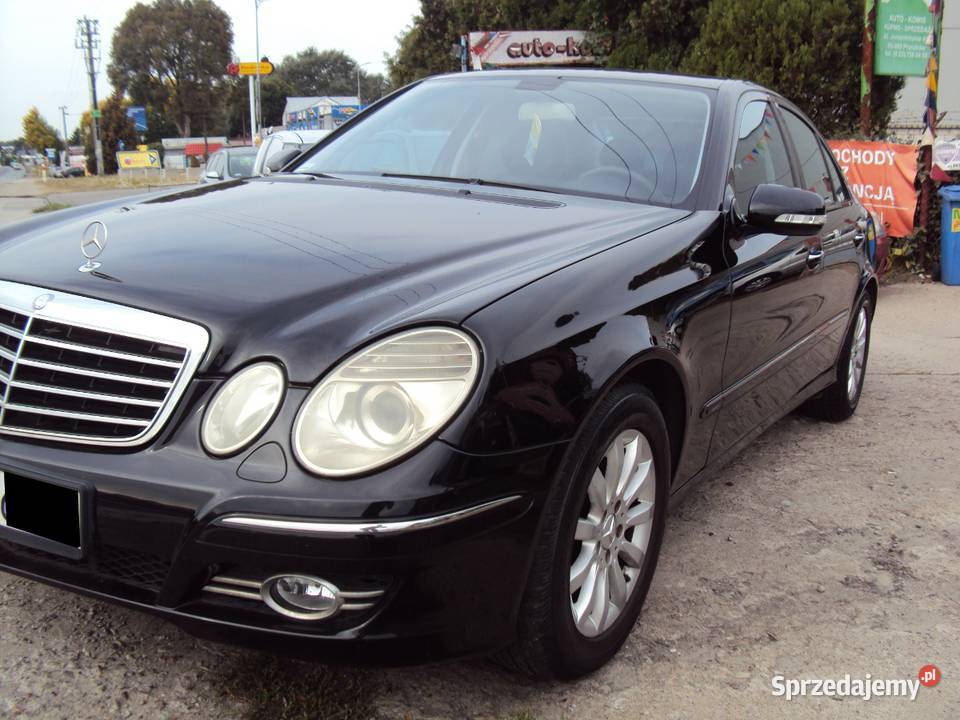 w 211 sedan automat salonowy Klasa E Pruszków