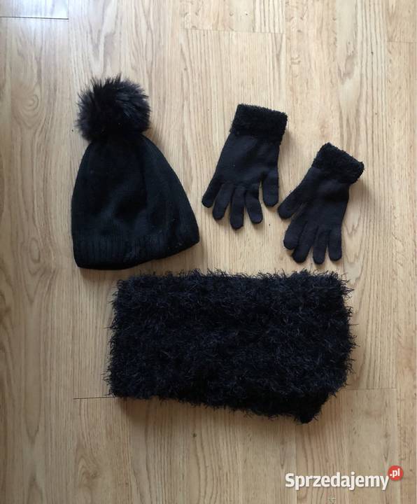 Czarny komplet zimowy kobiety Kłodawa