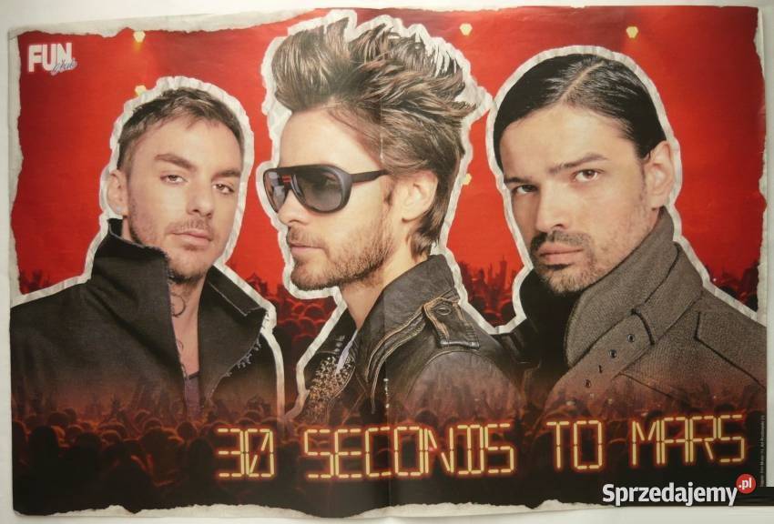 PLAKATY 30 SECONDS TO MARS WYPRZEDAŻ ŚWIAT sprzedam
