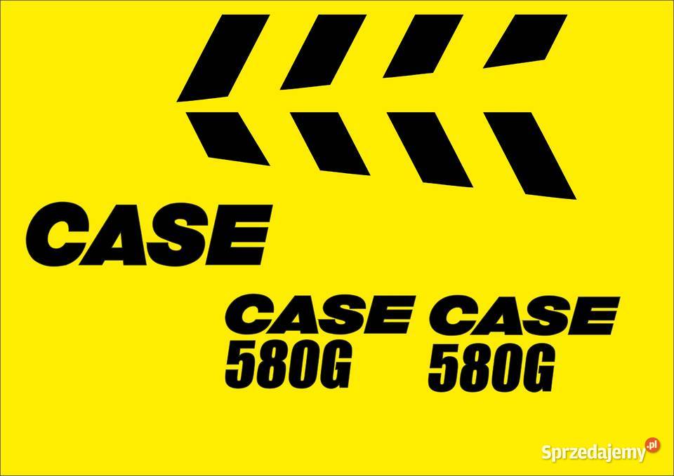 Naklejki Case 580 G zamienniki kujawsko-pomorskie Świecie