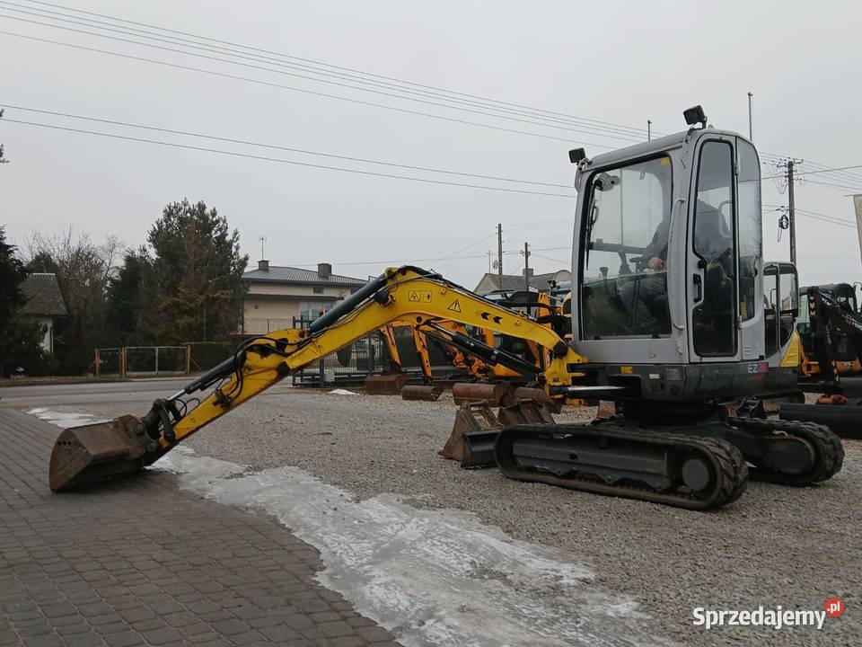 Wacker Neuson EZ28 Mini koparka 3 łyżki 2014 VDS Rok produkcji 2014 Koparki Złoczew sprzedam