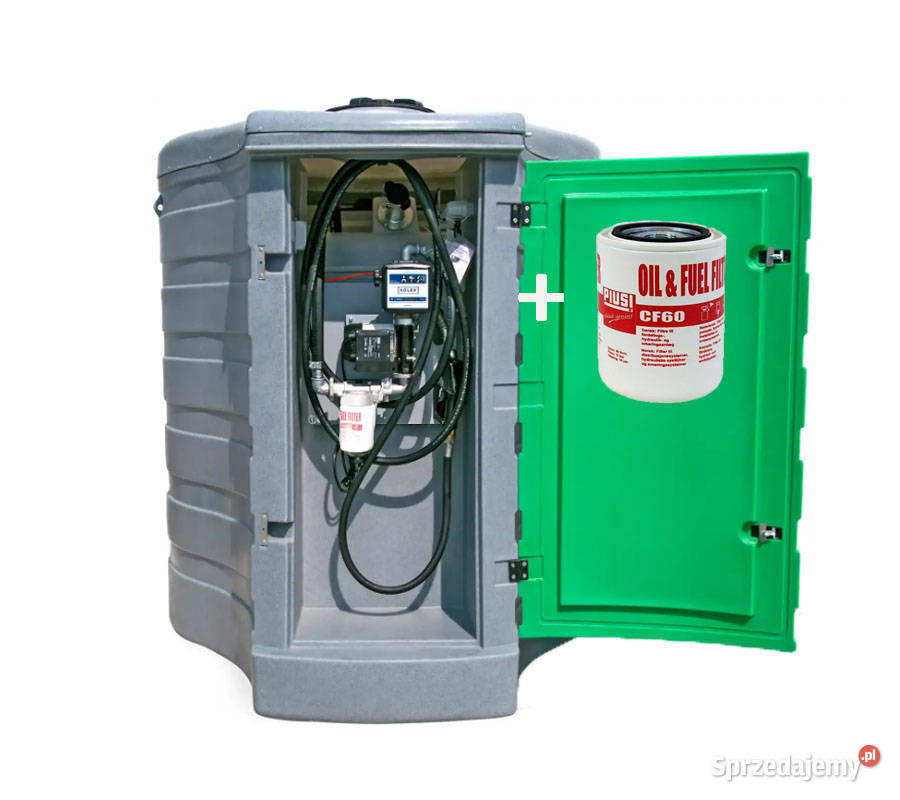 ZBIORNIK NA OLEJ NAPEDOWY 2500L DUŻA SZAFA z Goleniów
