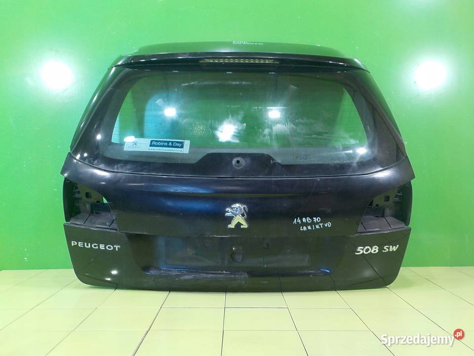 PEUGEOT 508 I 12r KOMBI klapa tyl osobowe Suków sprzedam