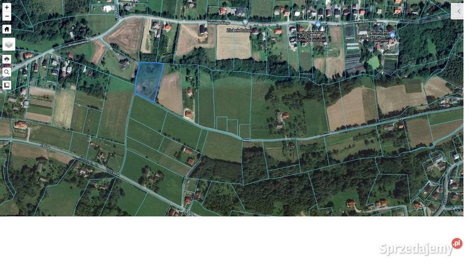 Piękna malowniczo położona działka budowlano małopolskie sprzedam