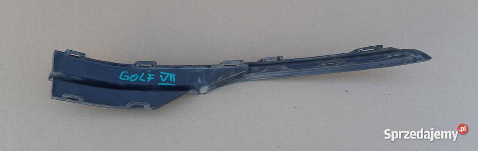 VW GOLF VII LIFT KRATKA ZDERZAKA LEWY PRZÓD Trzciel