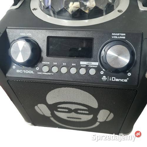 Zestaw do karaoke iDance BC100L 50 W czarny Częstochowa