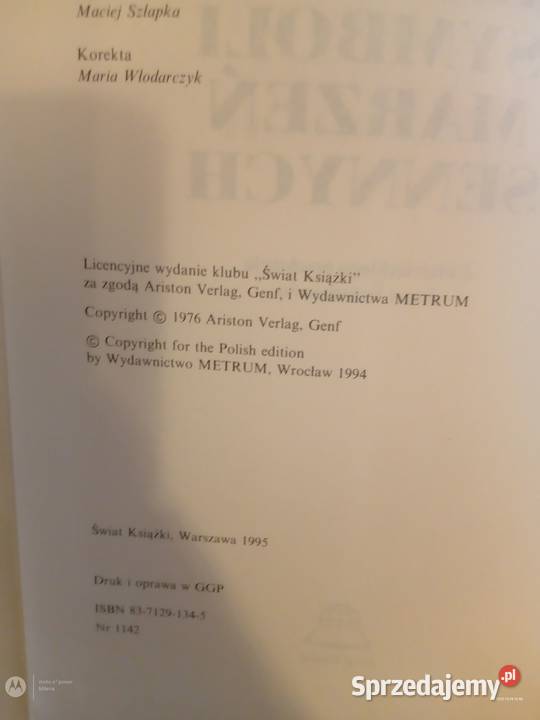 Sprzedam leksykon symboli i marzeń sennych małopolskie Bukowno