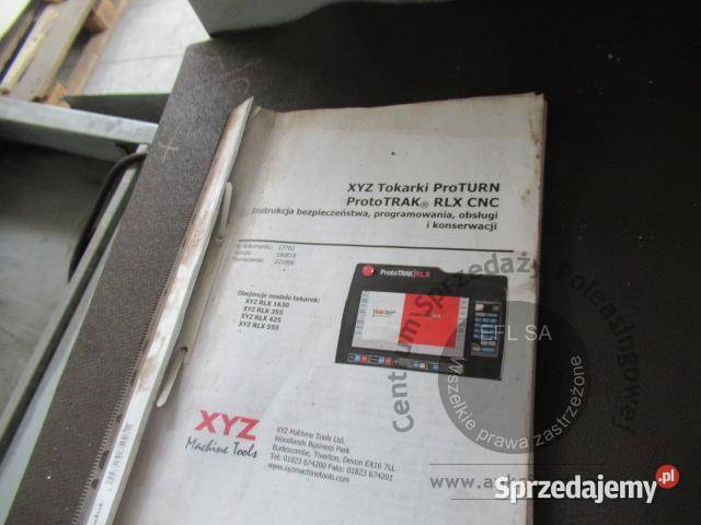 Tokarka XYZ Machine Tools Ltd model RLX555 x dolnośląskie