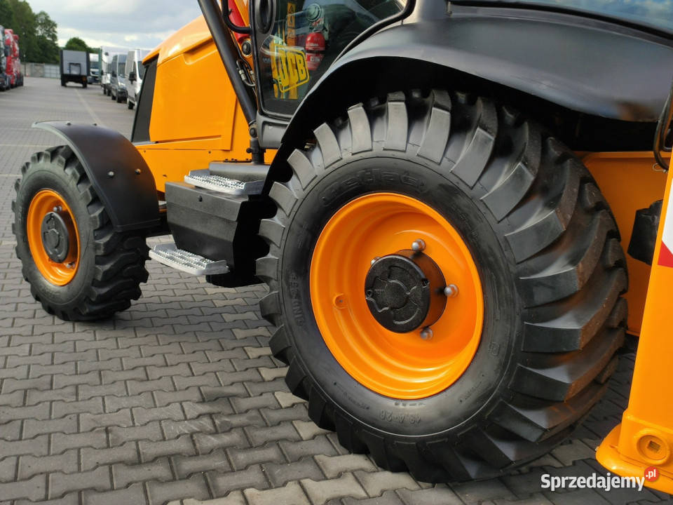 standardowa JCB 3CX Szybkozłącze Tył Zadbana Koła Widełki
