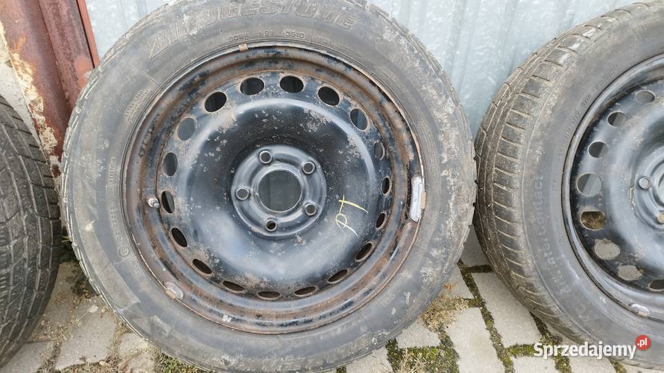 Felgi stalowe z czujnikami 16 Średnica 16" opolskie Korfantów sprzedam