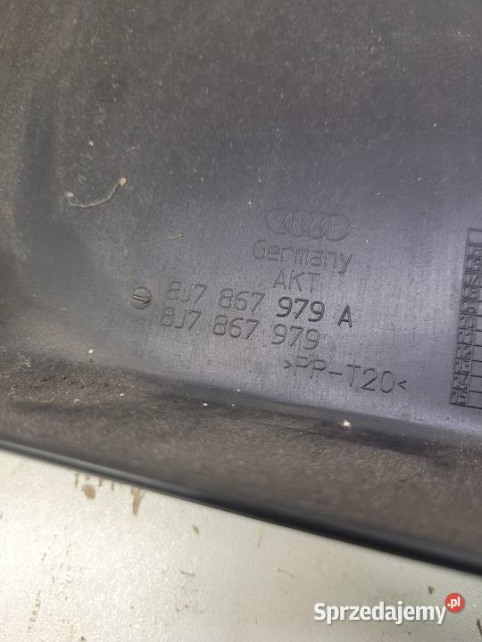 OSŁONA KLAPY BAGAŻNIKA AUDI TT 8J 8J7867979 osobowe śląskie Przystajń