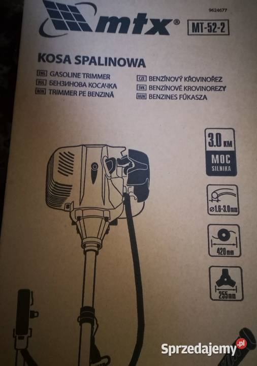 Kosa spalinowa NOWA podkaszarka spalinowa MTX Łódź