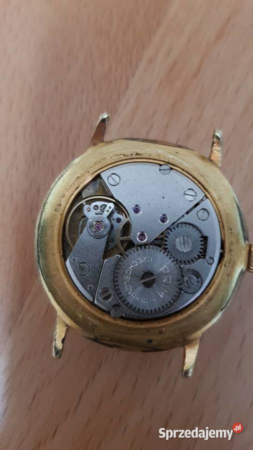 Rzadki zegarek PRIM 17 Jewels mechaniczny Chorzów