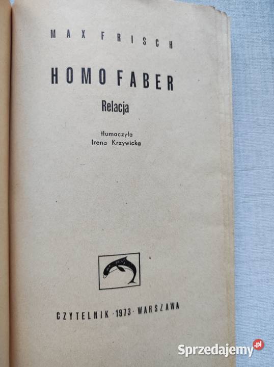 Homo Faber Frisch miękka Kielce sprzedam