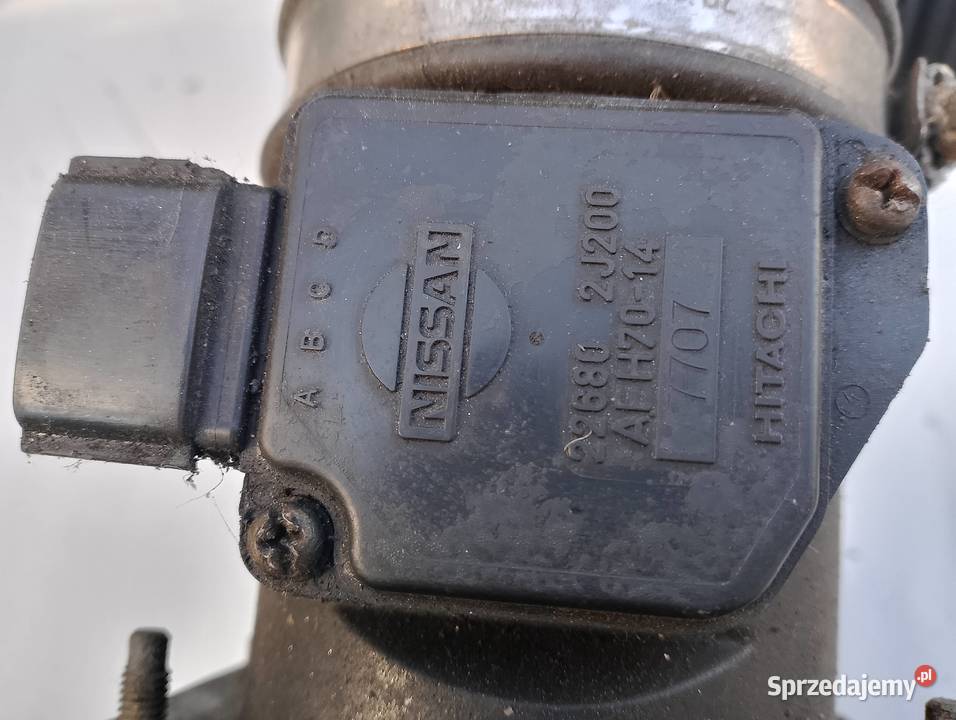 Obudowa filtra powietrza rura filtra Nissan pomorskie Pelplin sprzedam