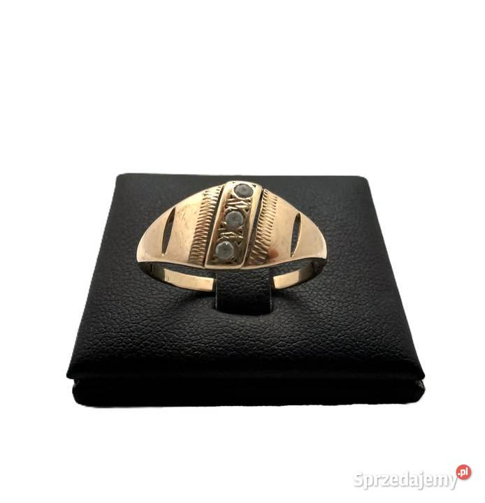 Złoty Pierścionek pr 583 243g R20 warmińsko-mazurskie Elbląg