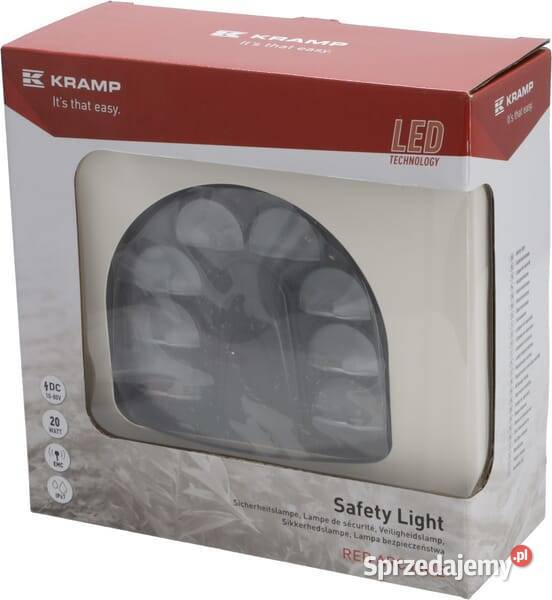 Lampa bezpieczeństwa 20W RED ARC LINE LA10603 Kamionna