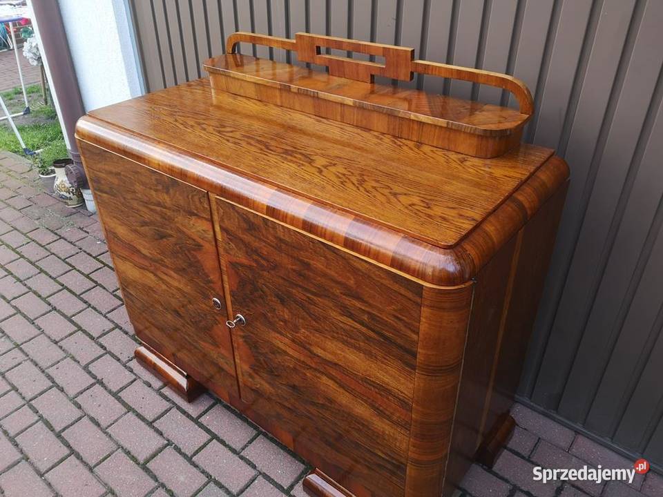 Komoda Pomocnik ARTDECO OrzechDąb Stara Antyk Antyki, Sztuka, Kolekcje wielkopolskie Swarzędz
