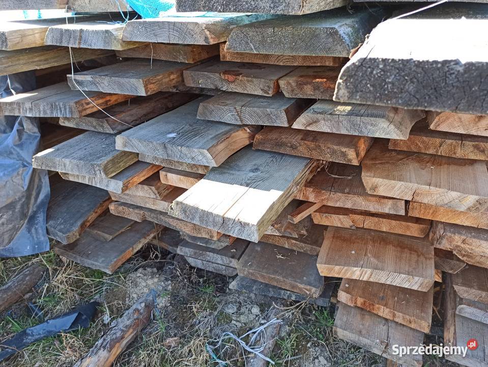 Deski modrzew klasy 1 gr 253250 sezonowane Drewno konstrukcyjne Koszyce Małe