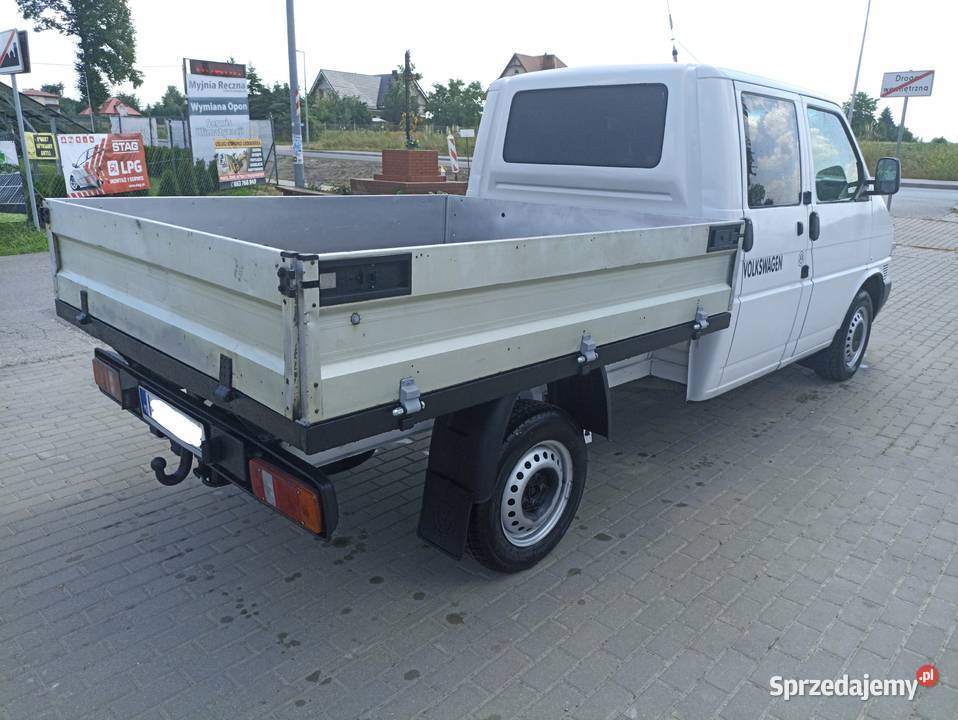Volkswagen T4 DOKA 25 TDI Zadbany Rok produkcji 2001 Skrzynie lubelskie