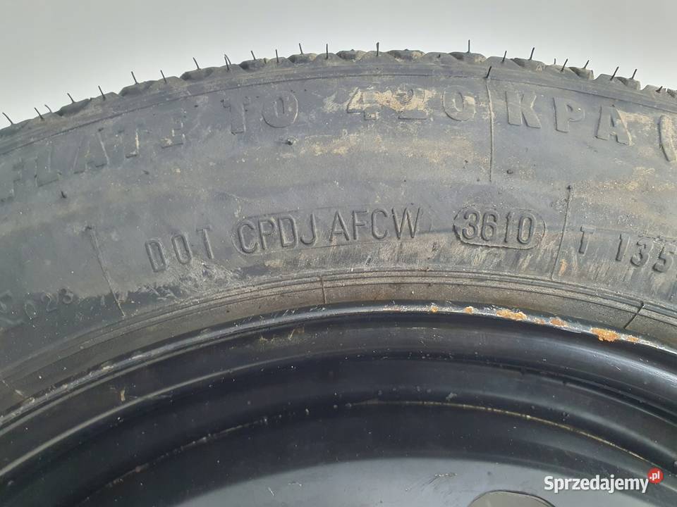 KOŁO DOJAZDOWE ZAPASOWE Alfa Romeo 159 13570 R16