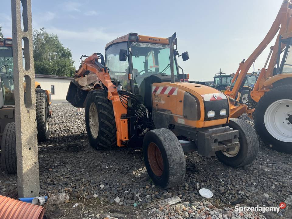 Renault Ergos 90 z kosiarką wysięgnikową do wielkopolskie