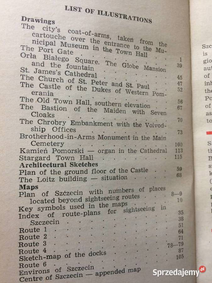 3780 Przewodnik Szczecinie I Okolicach Antykwariat Antykwariat Szczecin sprzedam