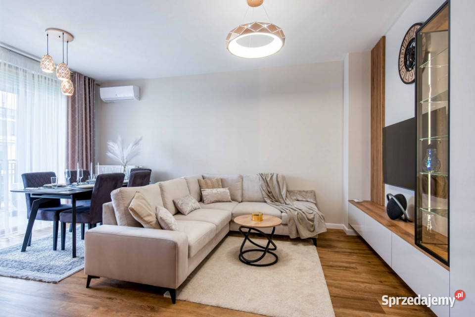 Nowe wykończone 3 pok o pow 61 m2 loggia