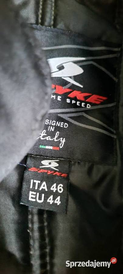 Stroj motocyklowy rozmiar S kurtka buty pas