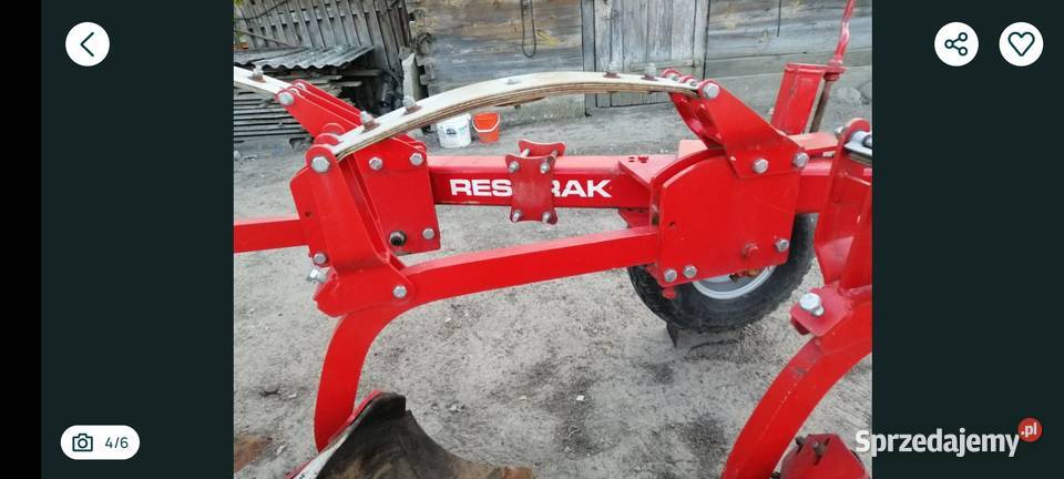 Pług Staltech Resorak nie Agro Masz Koja Agromasz Maszyny rolnicze Bokinka Pańska