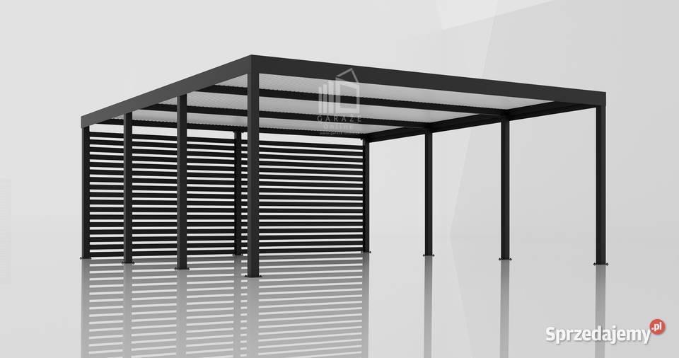 CarPort PREMIUM Wiata samochodowa 6x55 Antracyt śląskie Gliwice sprzedam