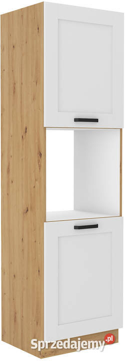 Duży zestaw mebli kuchennych narożnyBiałyArtisan Kraków