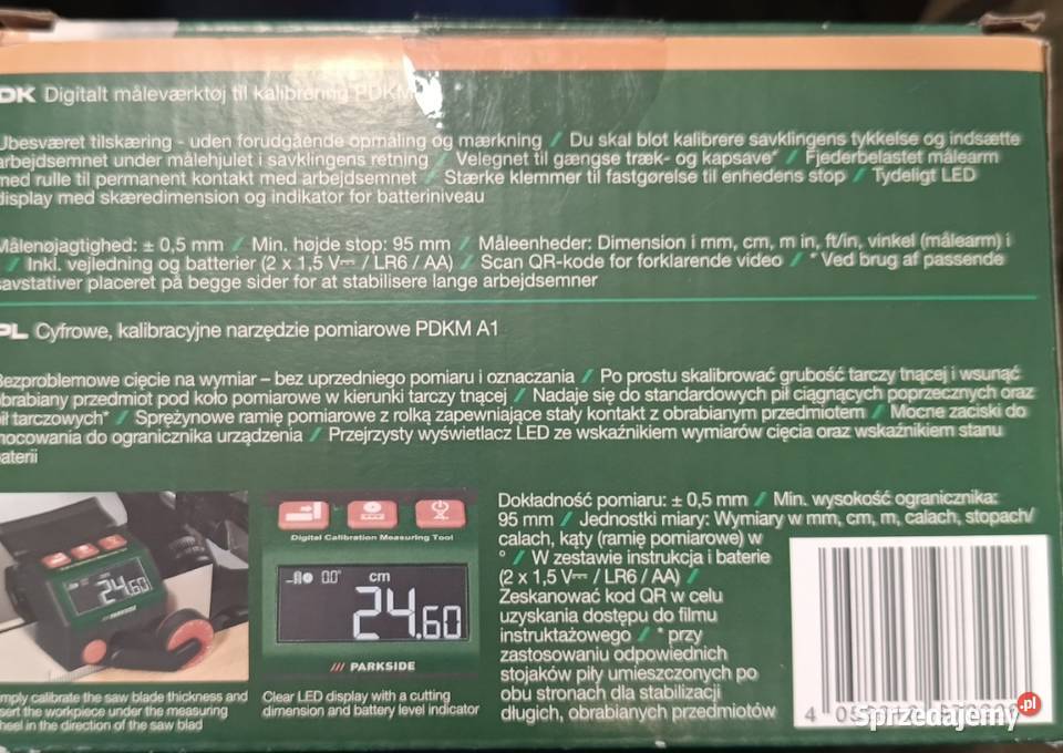 PARKSIDE cyfrowe kalibracyjne narzędzie Ełk sprzedam