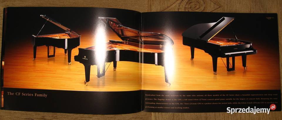 Yamaha Premium Pianos CF S Series catalog Kępice