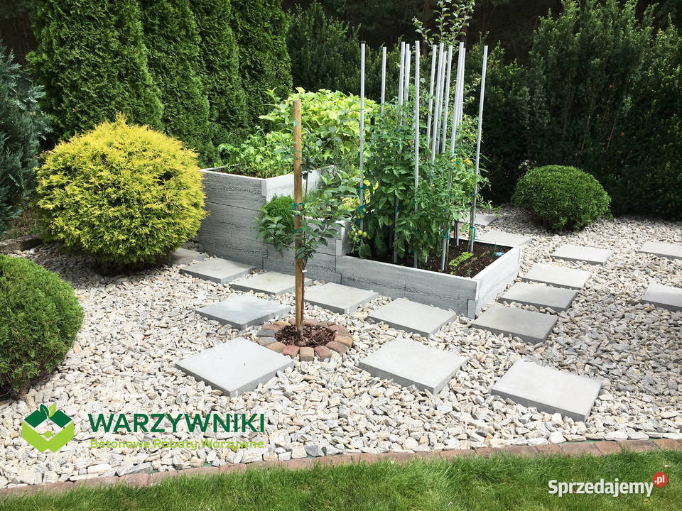 Warzywnik betonowy Skrzynia na warzywa Rabata Górno