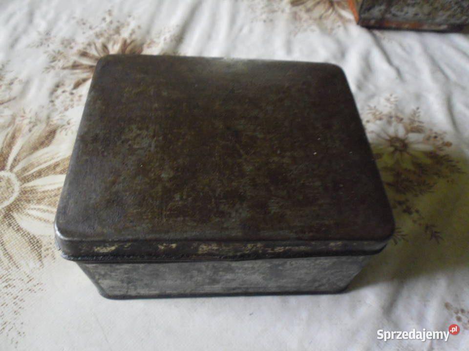 Pudełko metalowe kawie mazowieckie Zwoleń