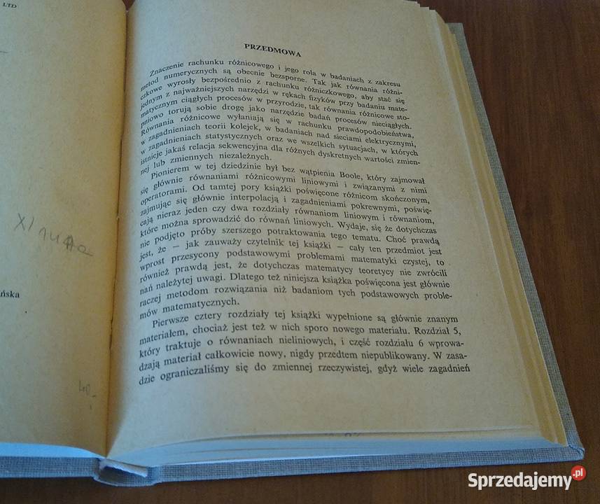 Równania różnicowe skończone H Levy F Lessman Książki naukowe i popularnonaukowe Gdańsk